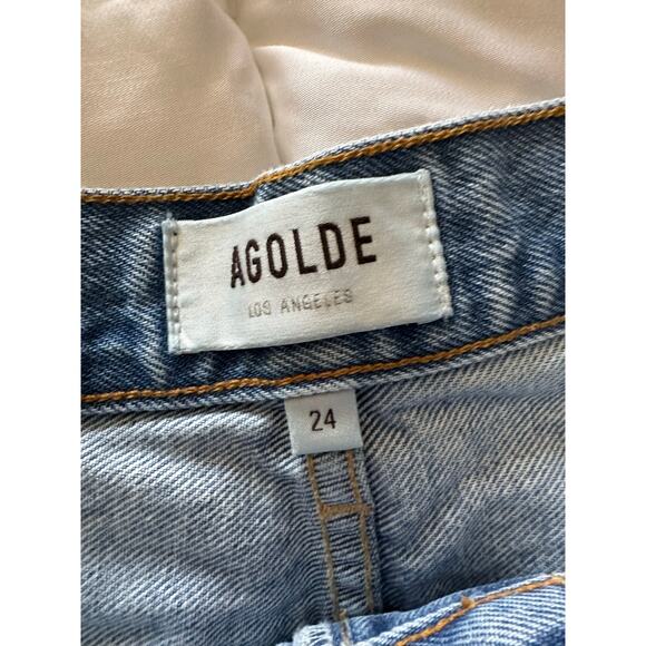 AGOLDE 90s Mid Rise Loose Fit Jeans 24 - Picture 5 of 10
